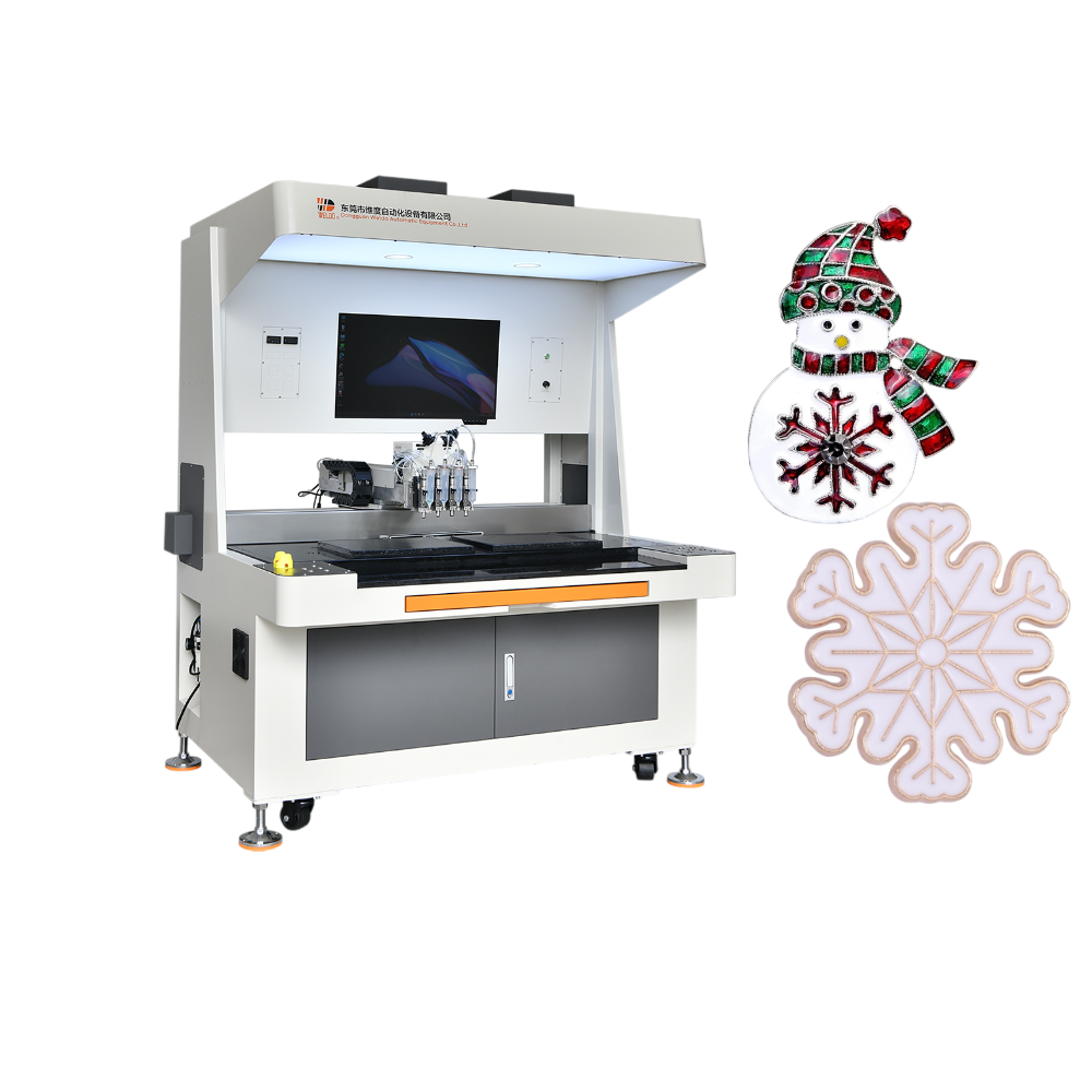 Academic achievement badge filling machine